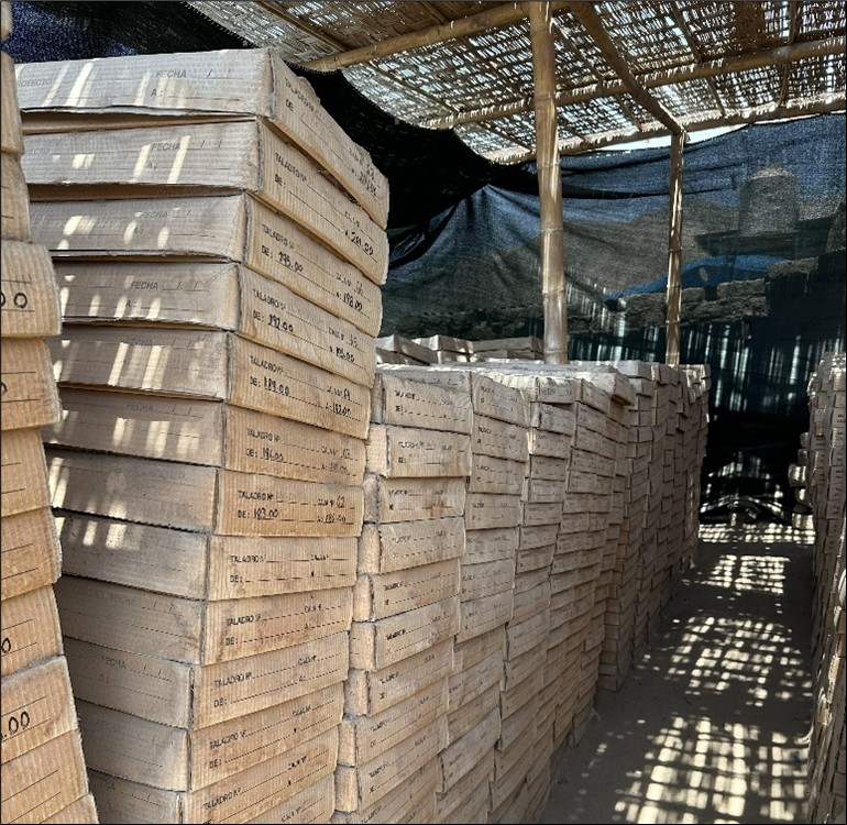 Historical Ddh Core Warehouse In The Town Of El Toro.