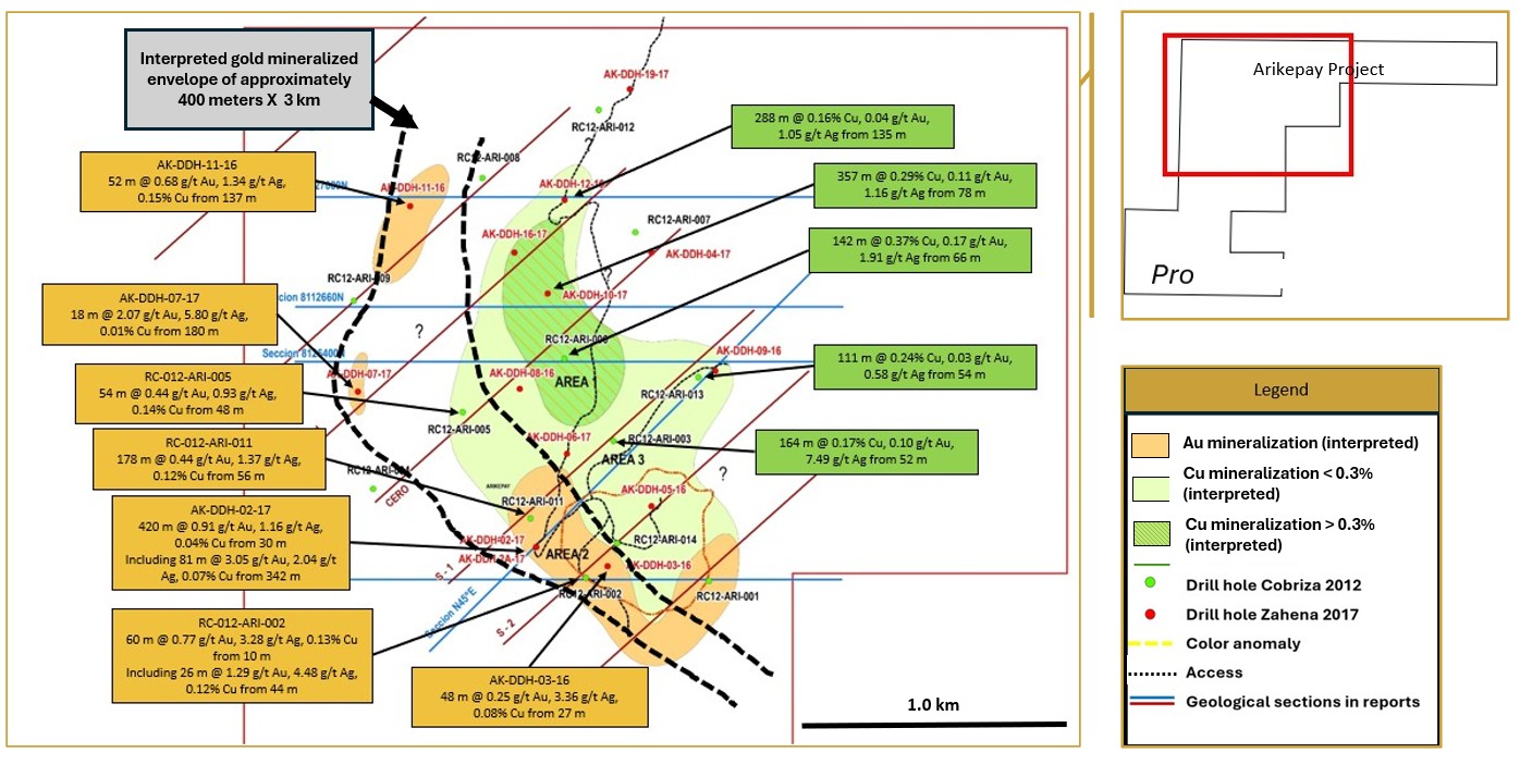 Arikepay Project Regional Geology